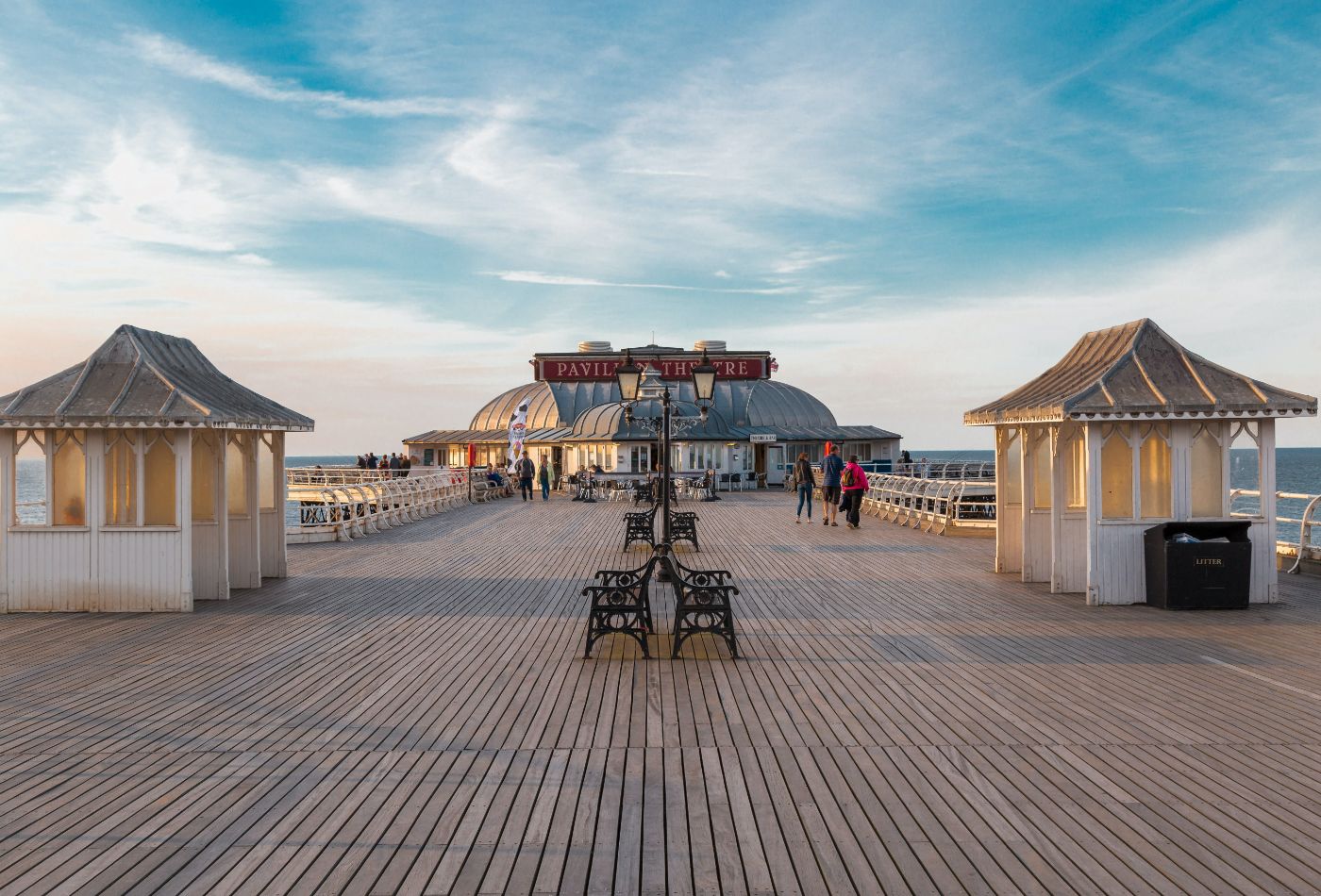 Looking out over Cromer Pier